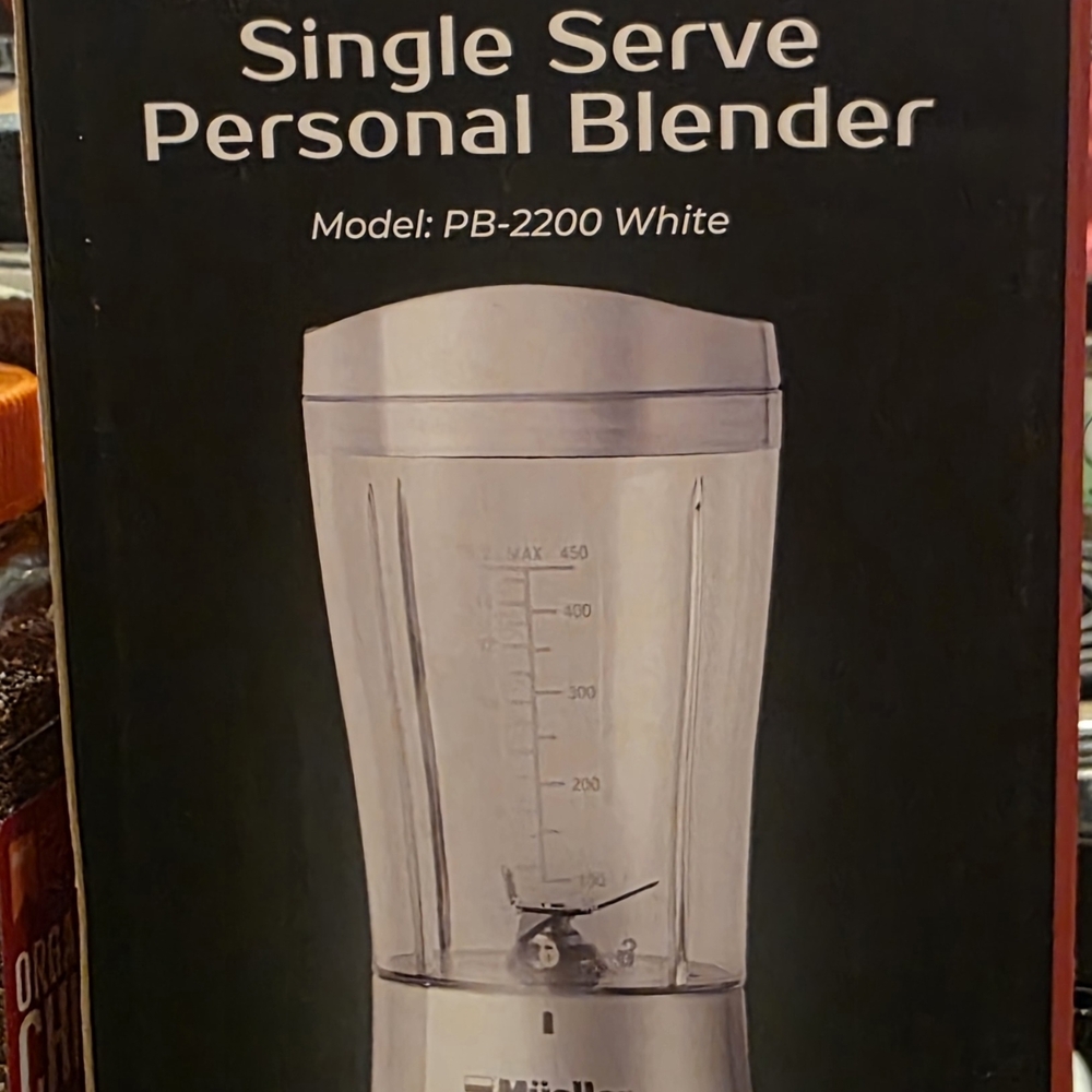 White Single Serve Personal Blender